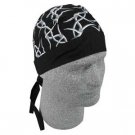 ZAN FLYDANNA HEAD WRAP/DOO RAG/SKULLCAP BARBED WIRE