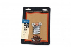 HARLEY CHROME ROCKER BOX FASTENER SMOOTH MULTI-FIT