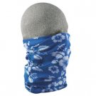 ZAN HEADGEAR MOTLEY TUBE 100% POLYESTER BLUE FLOWER