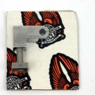 LONG BOTTOM HEADLIGHT MOUNTING BRACKET CHROME HARLEY