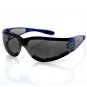 BOBSTER SHIELD II SUNGLASSES BLUE FRAME, SMOKED LENS