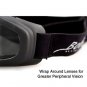 BOBSTER TOURING 2 GOGGLES SMOKED ANTI-FOG LENS BLACK FR
