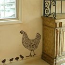 Four Little Chicks Stencil Kit, Reusable Easy stencils for Home Decor