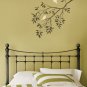 Stencil Birds on a Branch, DIY decor with stencils better than decals