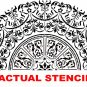 Decorative Stencil Georgian Ceiling Medallion - DIY home decor