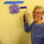 Flower Allium Gladiator, DIY Reusable stencils for wall decor