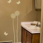 Flower Stencil Allium Twins, DIY Reusable Stencils for easy home decor