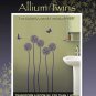 Flower Stencil Allium Twins, DIY Reusable Stencils for easy home decor