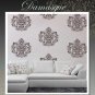 Reusable Stencil Damasque MED - Reusable stencils for DIY home decor