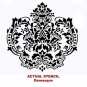 Reusable Stencil Damasque MED - Reusable stencils for DIY home decor
