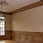 LARGE WALL PAINTING STENCIL DAMASK ANNA, Easy Wallpaper Stenciling
