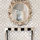 Moroccan Stencil Zamira Short version, Reusable stencil wall patterns
