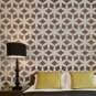 Stencil Kagami Allover SM, Reusable stencils for walls, furniture, etc
