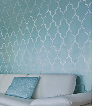 Wall Stencil Marrakech Trellis - Lg - Reusable stencils for DIY decor