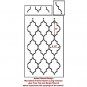 Wall Stencil Marrakech Trellis - Lg - Reusable stencils for DIY decor
