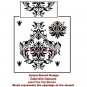Damask Stencil Gabrielle, DIY Reusable stencils for wall, fabric deco