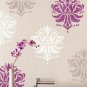 Damask Stencil Gabis Brocade MED, Stencil for walls, furniture, fabric