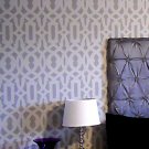 Allover Stencil Trellis, DIY Reusable stencil for wall decor not decal