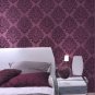 Wall Stencil Damask Kerry SM, Reusable stencils better than wallpaper