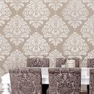 Wall Stencil Damask Kerry LG, Reusable stencils for DIY wall decor