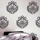 Wall Stencil Brocade No. 1 MED, DIY Reusable Stencil not wall decals