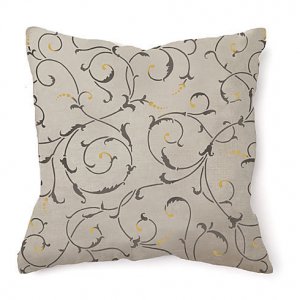 Craft Stencil Lily Scroll MED, DIY Stencil for furniture, pillow decor