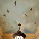 Stencils Flying Birds 3pc kit, DIY Reusable Bird stencils wall decor