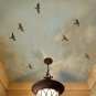 Stencils Flying Birds 3pc kit, DIY Reusable Bird stencils wall decor