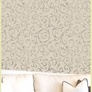 Wall Stencil  Lily Scroll - Reusable stencils for easy DIY Wall decor