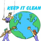 Earth Day t-shirts keep it clean