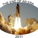 NASA t-shirts, end of an eraspace shuttle t-shirts