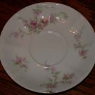 Theodore Haviland Pink Flower Saucer