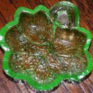 Salt Dish Grape Leaf Pattern Depression Era