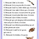 New CHIHUAHUA Dog Gifts Magnet Funny Property Rules