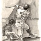 David Wright: B&W Preliminary study sketch