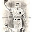 Alex Rodriguez: B&W Preliminary sketch