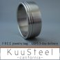 Men's wedding band, double infinity ring, R340