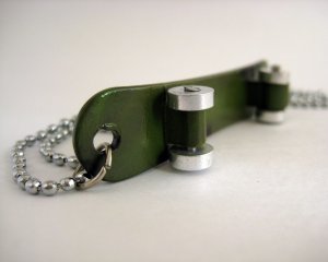 Chain Necklace with Skateboard, 605