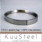Men's plain steel bracelet, 660
