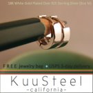 Men's sterling silver hoop earrings, M, silver, E150SW Men's sterling silver hoop earrings, M, silver, E150SW