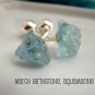 Aquamarine Gemstone Cufflinks