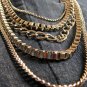 Mens Silver Necklace or Jeans Chains &acirc;�� Biker Jewelry, 619E