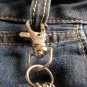Mens Silver Necklace or Jeans Chains &acirc;�� Biker Jewelry, 619E