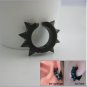 Black thorn clip on earring, Medium, EC579