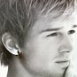 Men's triangle hoop earrings, M, black, ECE234MB