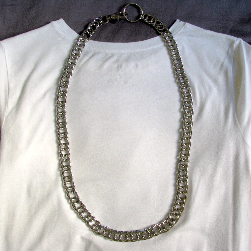 Chainmail Biker chain, Wallet Chain, trucker chain, lanyard Box weave chainmaille 619E