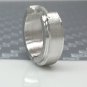 Men's solid gold hoop earring