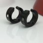 Men's clip on earring with diamond cz accent stone, EC579C