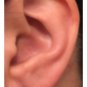 Mens white gold small hoop earrings