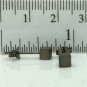 Men's stud earrings, black gold square cube stud earrings, EC465F
